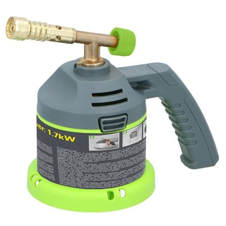 1,7 kW gassbrenner - kompakt og kraftig for gjør-det-selv-byggeren