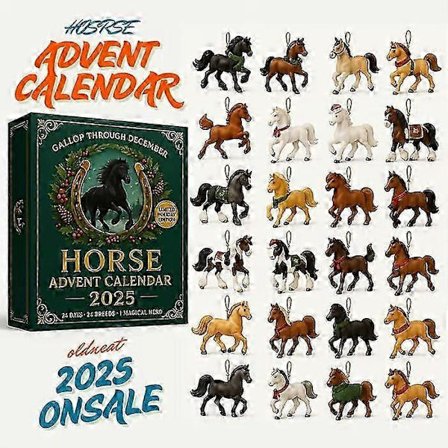 2025 Ny Akrylhänge Julnedräkning Överraskningslåda