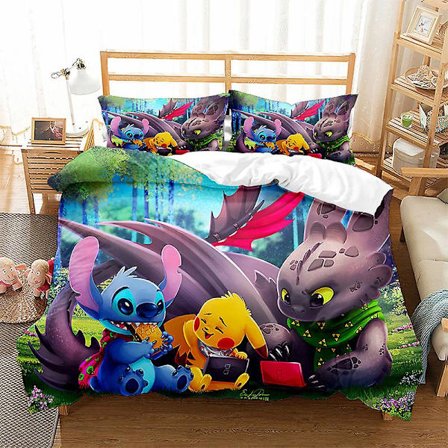 Stitch Dyne Dekk Sandblåst Tredelt Todelt B