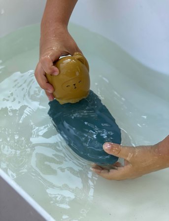 Fabelab Bath Toys - Bob The Bear & Surfboar - Multi/patterned - ONE SIZE