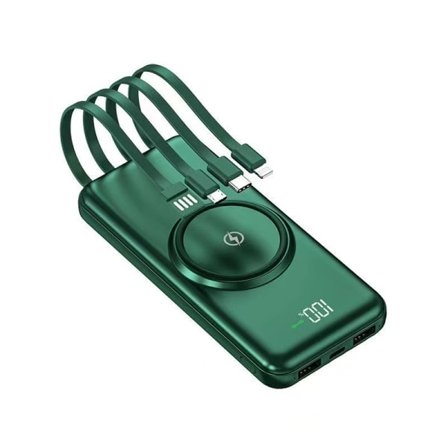 IC Bærbar Slim Magnetisk Powerbank 10000mah Oplader Powerbank