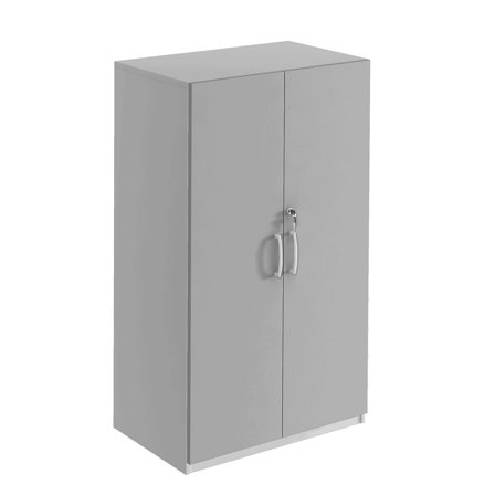 DENORD DESIGN 3xA4-hylla med dörrar grå - Lyreco - Kontorsmöbler och inredning - Skåp och hyllor - Hyllor