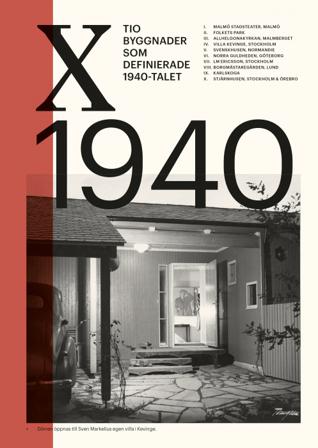 Tio byggnader som definierade 1940-talet - Bok - Inbunden