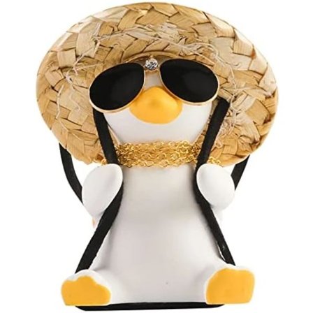 Auton taustapeiliin ripustettava lisävaruste, keinuvapeiliin ripustettava pingviini, söpöt autokoristeet teini-ikäisille, auton riipus auto[co]