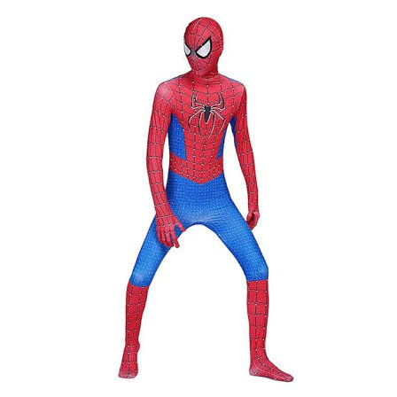 Spiderman Cosplay Superheltedrakt Barn Vuxen Bodysuit CNMR