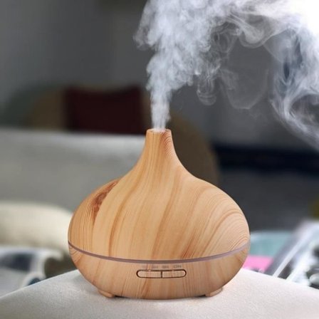 300 ml Aromaterapi Diffuser til Æteriske Olier - Bærbar Ultralyd Luftfugter, Kølig Tåge Aroma Diffuser - Duftspreder -...