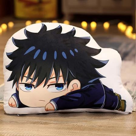 IC Plyslegetøj Pude fyldt Fushiguro Megumi Anime Dukke 35x45cm