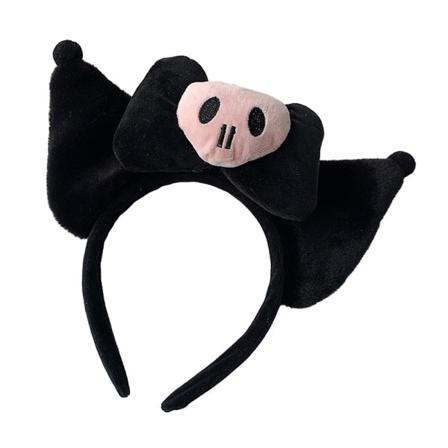 Kvinner Jenter Kawaii Kuromi Plysj Hårspenne Ører Hodebånd Hodebånd Kostyme Cosplay Rekvisitter Presenter