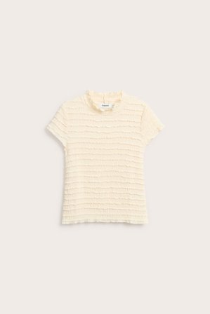 Kappahl | Topp med struktur | Offwhite
