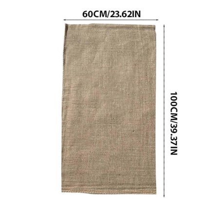 Suuri Juuttikangas Perunasäkkikisa Säkkikangas Ulkopelipussi 60*100cm 1kpl