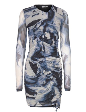 Melabzdraw Dress Blue Bzr