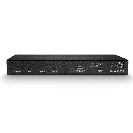 Lindy HDMI 2.0 18G Splitter with Audio - video/lyd-splitter - 2 porter