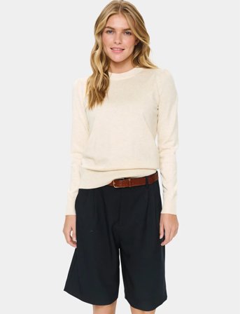 Saint Tropez Milasz Pullover - Cream - L
