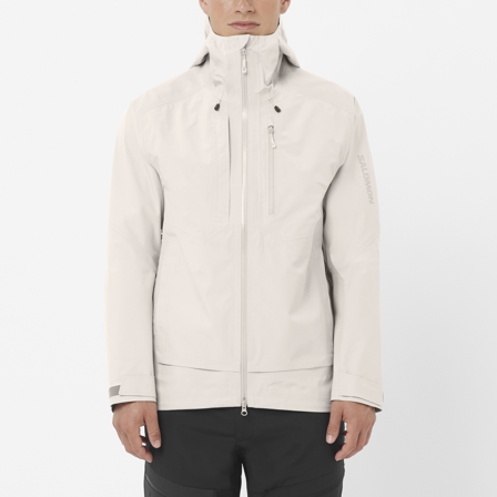 Salomon - veste pour homme Outline 3l Gtx M - Silver Cloud - M