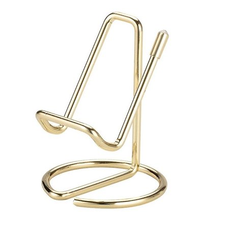 Visitkort Holder Til Skrivebord, Metal Visitkort Display Holder Stativ, Kontor Desktop Navnekort H