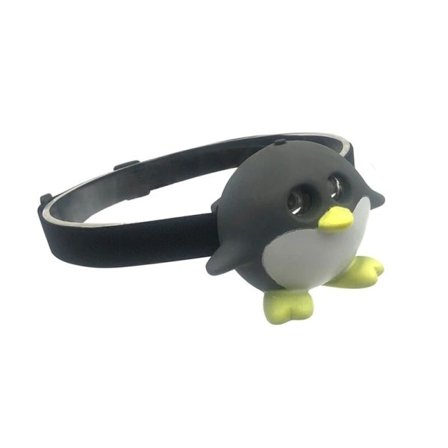 Nydelig barn LED hodelykt AAA batteri dyr form søt hodelykt på hode