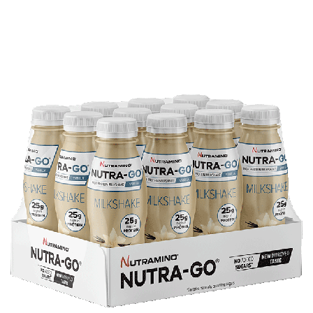 Nutramino Fitness Nutrition 12 x Nutra Go Protein Milkshake 330 ml