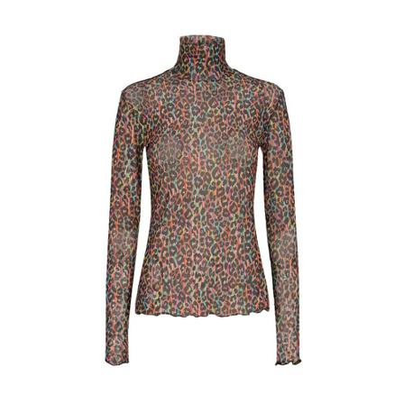 Liberté Highneck Bluse Brun, Dame