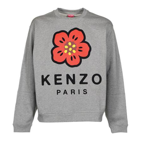 Kenzo, Sweater Grijs, Heren, Maat:M,Katoen