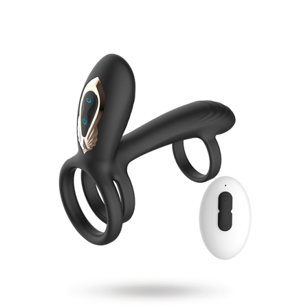 Sustainable Pleasure: Swinging & Vibrating Cock Ring With RC - Sexleker Vuxen: Fleshlight, penisring, hylser & pumper
