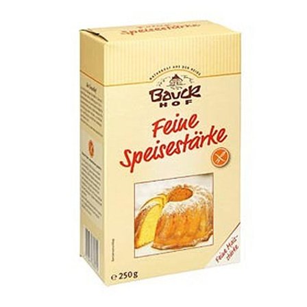 Bauckhof Majsstivelse glutenfri Ø 250 g, Helse & Madvarer, Mel, Øvrigt