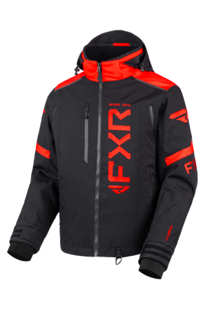 Kurtka Zimowa FXR Helium X 2-w-1 26 Czarny/Czerwony S