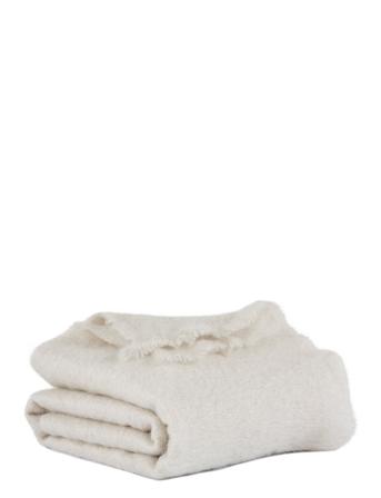 Senzo Pläd Home Textiles Cushions & Blankets Blankets & Throws Creme Mille Notti