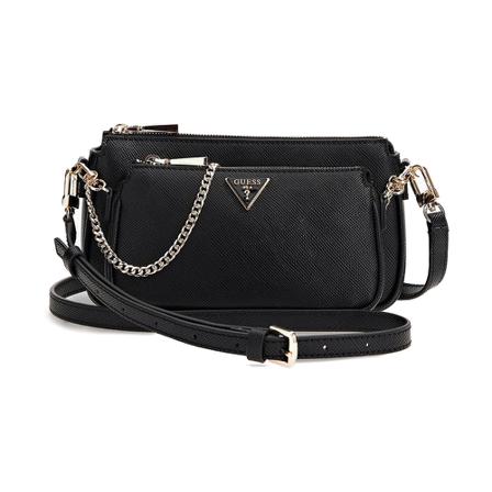 Guess, Cross Body Bags Zwart, Dames, Maat:ONE Size
