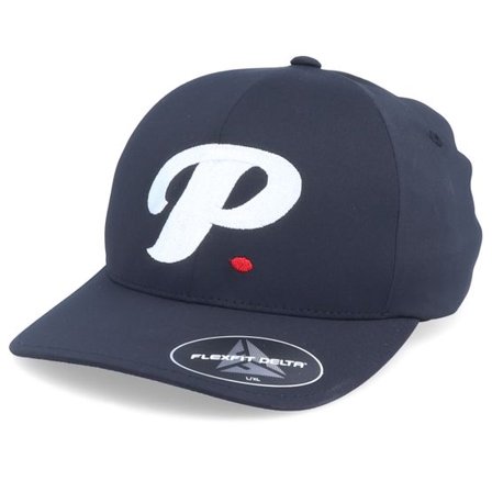 Period - Svart flexfit Keps - Period P Delta Black Flexfit @ Hatstore