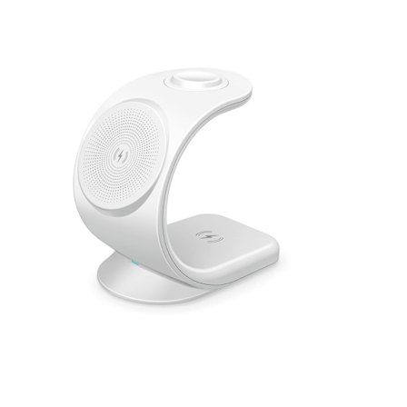 3-i-1 Magnetisk Trådlös Laddningsstation Trådlös Laddningsstation för Iphone 12 13 Mini Pro Pro Max Apple Watch Airpods