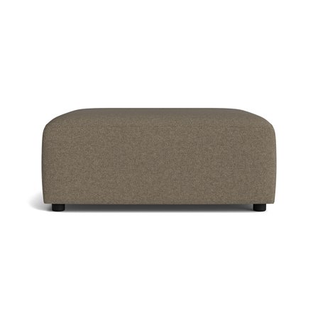 Como Pouf Hocker Aurora Braun Elegant Einfarbig 42cm - Die ideale Ergänzung für Ihre Como-Serie mit hochwertigem Design und Komfort.