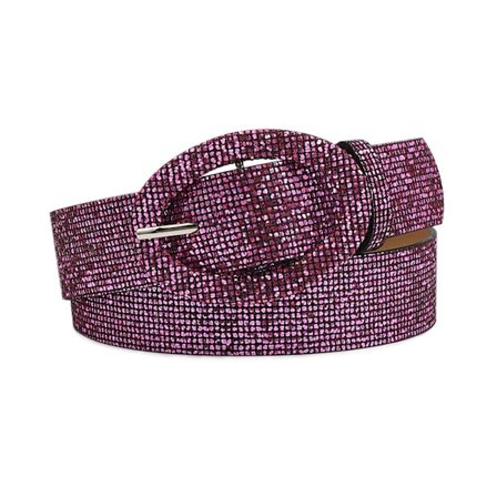 Skinnende paljetter Beltepinne Spenne Midjebånd ROSE