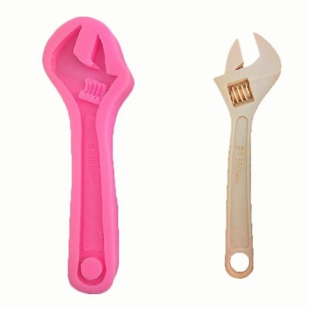 Kakformar formar skiftnyckel styling aromatisk gipsform DIY Wre