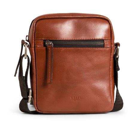 Still Nordic Skuldertaske Clean Small Zip Brun, Herre Skuldertasker, Størrelse: ONE Size