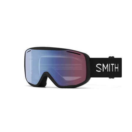 Smith Rally - Blue Sensor Mirror Antifog 0Dy i Sort Acetate