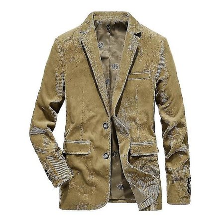 Vintage Casual Work för män bär manchesterdräkt blazerjacka sportrock