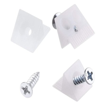 100-pack Möbel Bröst Låda Botten Reparation Fixering Lagning Låda-hao