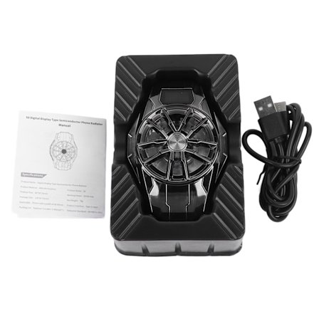 Telefonkjøler Telefonkjølevifte Effektiv kjøling USB-plugg i kompakt halvleder mobiltelefonradiator