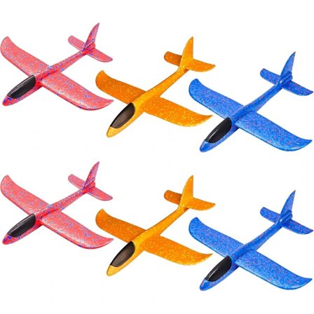 6-pak Skumfly Leker Kast Skumfly Sejlfly til Udendørsaktiviteter Sportsspil Legetøj Fødselsdagsfest Favoriserer