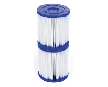 Bestway Flowclear Filter Cartridge(I) - 2-pack filterpatron till pumpar med kapacitet på 1249 L / h