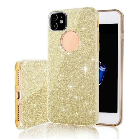 Motorola Moto E20 / E30 / E40 - 3in1 Glitter Elegant Mjuk Skal G