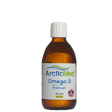 ArcticMed Omega-3 Premium 300 ml citron - Bodyman.dk