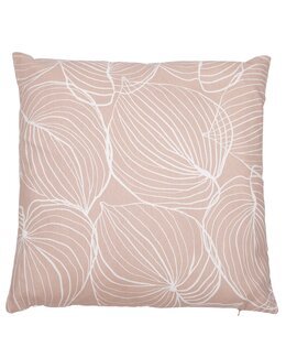 Pudebetræk med bladmønster Tilda 1-pak Rosa