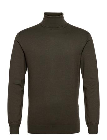 Melange Turtleneck Pullover Green Scotch & Soda
