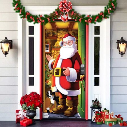 Christmas Elves Door Cover Bakteppe Banner 6 6