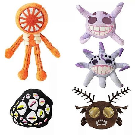 Hetsiga försäljning 9.8'' Doors Floor 2 The Batmoths Game Plyschleksak för julklapp