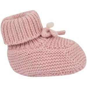 Tartine et Chocolat Peche Knitted Crib Shoes 9-12 Months - Shoes - 9-12 months - Pink - Mädchen