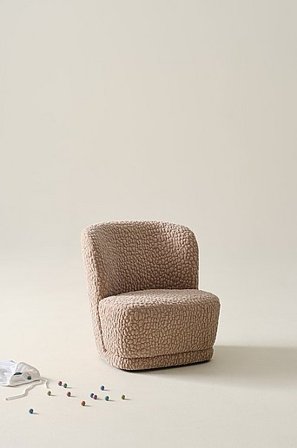 Jotex - Mini Fotel Wypoczynkowy Dla Dzieci Beżowy - RICHMOND - Kup Fotele dla dzieci firmy Jotex