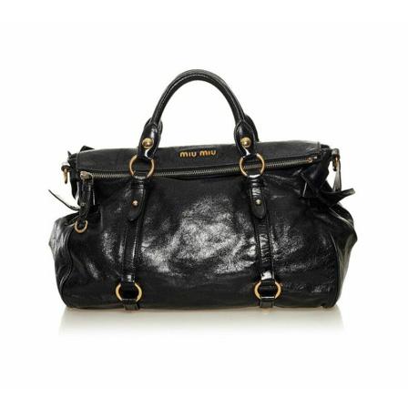 Miu Miu Pre-owned HandTass , Zwart , Dames , Maat: ONE Size Vintage Tassen