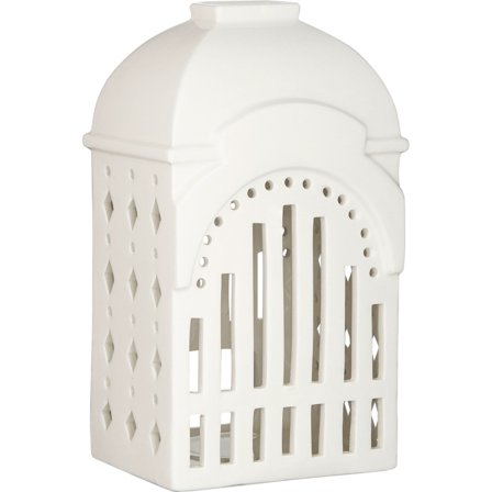 Kähler Urbania Lyshus, Tivoli 18,5 cm. - Hvid | KitchenOne